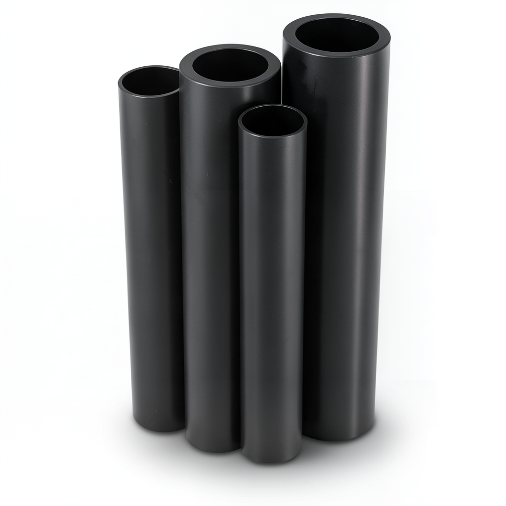 Al-Rajhi HDPE Pipes PE 100 Pressure 10 Bar Outer Diameter 400 mm Thickness 23.7 mm Black