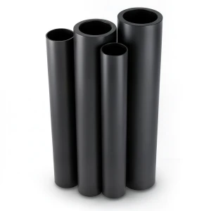 مواسير HDPE الراجحي PE 100 ضغط 10 بار قطر خارجي 800 مم سمك 47.4 مم أسود