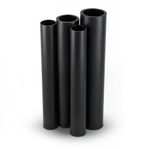 مواسير HDPE PE 100 ضغط 10 بار قطر خارجي 1000 مم سمك 59.3 مم لون أسود