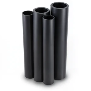 مواسير HDPE PE 100 ضغط 10 بار قطر 1200 مم سمك 67.9 مم لون أسود