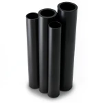 HDPE Pipes PE 100 Pressure 10 Bar 1400 mm OD Thickness 82.4 mm Black