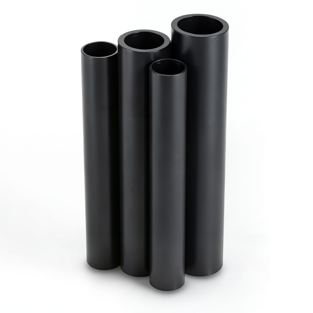 HDPE Pipes PE 80 Pressure 8 Bar Outside Diameter 710 mm Thickness 42.1 mm Black