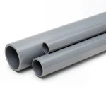 UPVC Pipes Pressure 4 Bar Outside Diameter 110 mm Thickness 2.2 mm Gray