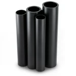 HDPE Pipes PE 80 Pressure 8 Bar Outside Diameter 900 mm Thickness 53.3 mm Black