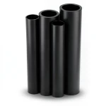 HDPE Pipe PE 80 Pressure 8 Bar Outside Diameter 1000 mm Thickness 59.3 mm Black