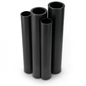 HDPE Pipes PE 80 Pressure 8 Bar Outside Diameter 1400 mm Thickness 82.4 mm Black
