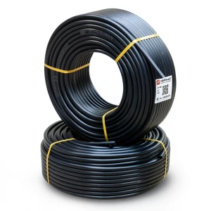أنابيب HDPE PE 80 ضغط 16 بار قطر خارجي 25 مم سمك 2.8 مم لون أسود | نيبروبلاست