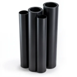 أنابيب HDPE PE 80 ضغط 8 بار قطر خارجي 1600 مم سمك 94.1 مم لون أسود