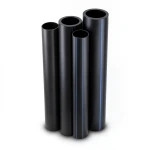 HDPE Pipes PE 100 Pressure 12.5 Bar Diameter 315 mm Thickness 23.2 mm Black