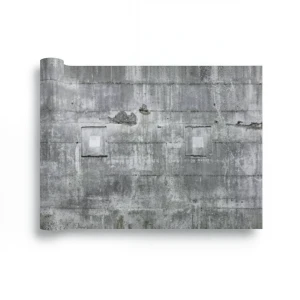 Patterned Wall Decoration 10m x 0.53m Gray Color, Model 445503
