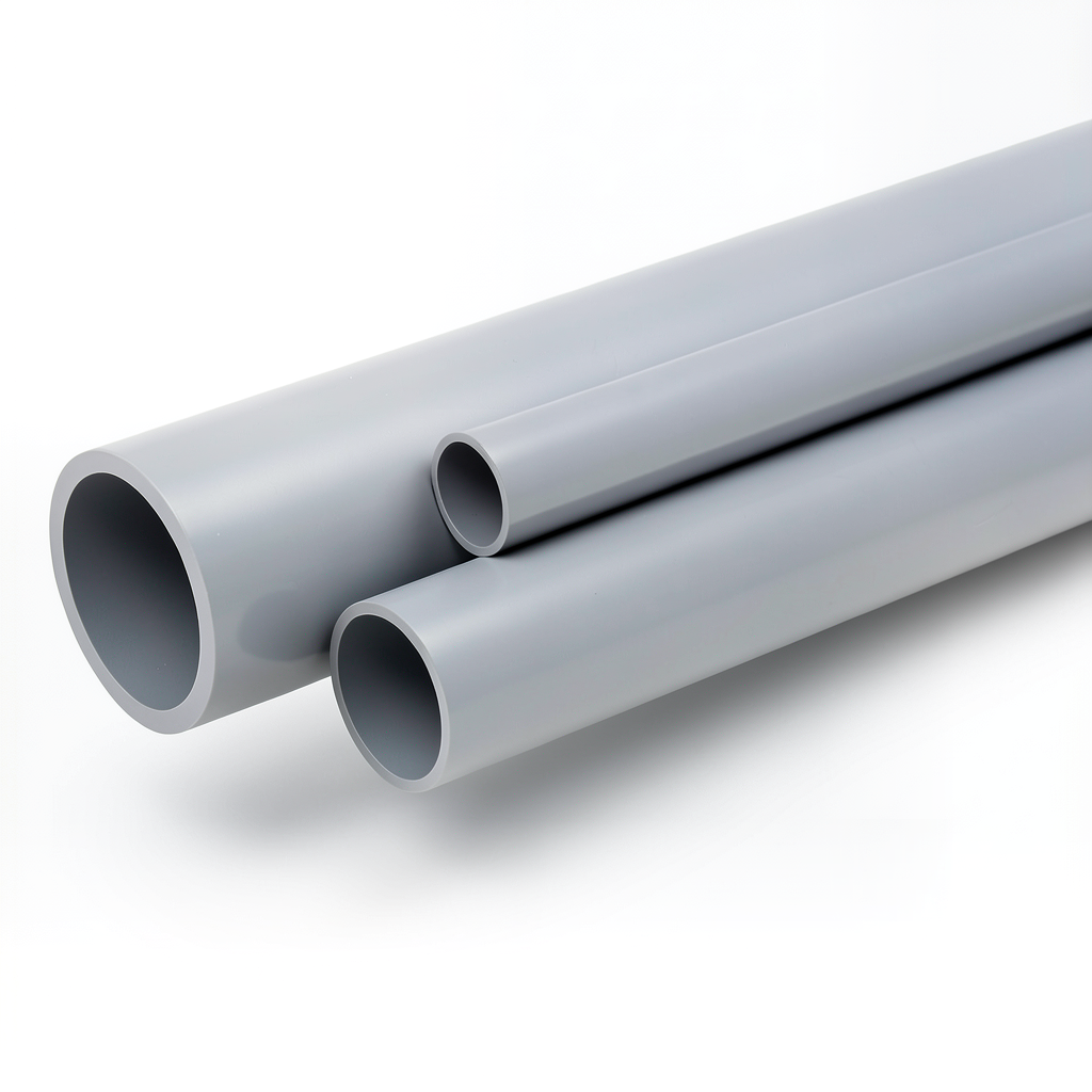UPVC Pipes Nominal Pressure 2 Bar Outside Diameter 280 mm Thickness 2.3 mm Gray