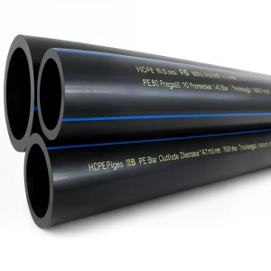 HDPE Pipes PE 80 Pressure 16 Bar Outside Diameter 140 mm Thickness 15.7 mm Black | NEPROPLAST