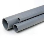 UPVC Pipes Nominal Pressure 10 Bar Outside Diameter 180 mm Thickness 8.6 mm Gray