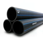 HDPE Pipes PE 80 Pressure 16 Bar Outside Diameter 160 mm Thickness 17.9 mm Black | NEPROPLAST