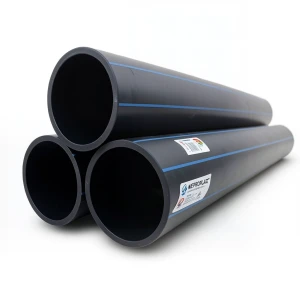 مواسير HDPE بولي إيثيلين عالي الكثافة PE 80 ضغط 16 بار قطر خارجي 180 مم سمك 20.1 مم أسود | نيبروبلاست
