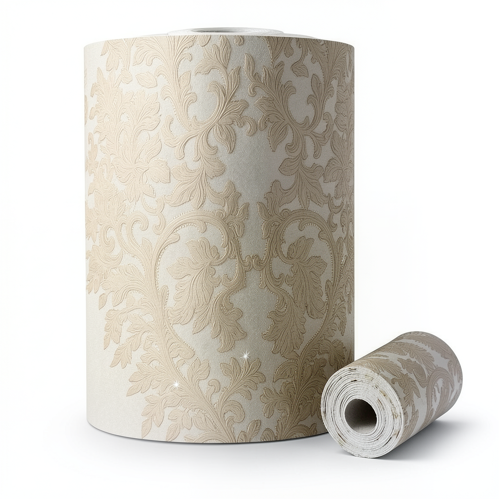 Classic Wallpaper 10 m x 0.70 m Beige, Model 13067