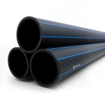 HDPE Pipes PE 80 Pressure 16 Bar Outside Diameter 160 mm Thickness 17.9 mm Black | NEPROPLAST