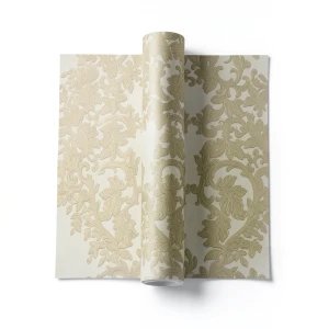 Italian Wallpaper Classic Design 10 m x 0.70 m Beige Color