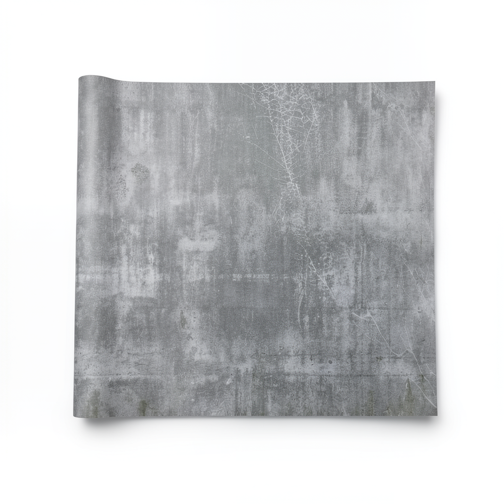 German Patterned Wallpaper 10m x 0.53m Gray, Model 445510