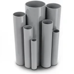 UPVC Pipes Schedule 80 Size 1¼ Inch Thickness 4.9 mm Gray