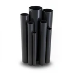 مواسير UPVC جدول 80 مقاس 2 إنش سمك 5.5 مم لون أسود
