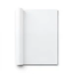 German Wall Covering White Color 10m x 0.53m Model 524444