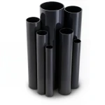 UPVC Pipes Nominal Pressure 10 Bar Outside Diameter 250 mm Thickness 11.9 mm Black