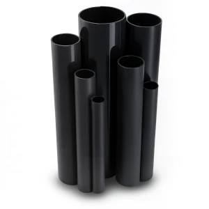 مواسير UPVC جدول 80 مقاس ¾ إنش سمك 3.9 مم لون أسود