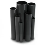 UPVC Pipes Nominal Pressure 16 Bar Outside Diameter 280 mm Thickness 20.8 mm Black