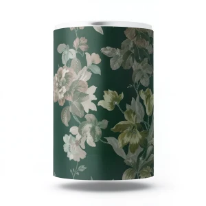 Floral Wallpaper 10 m x 0.70 m Dark Green, Model 13058