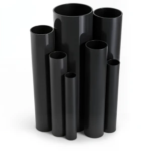 مواسير UPVC جدول 80 مقاس ¾ إنش سمك 3.9 مم لون أسود