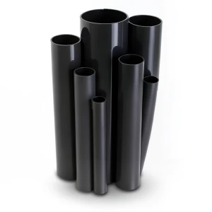 مواسير UPVC جدول 80 مقاس 1¼ إنش سمك 4.9 مم لون أسود