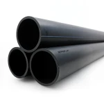 مواسير HDPE نيبروبلاست PE 80 ضغط 16 بار قطر خارجي 250 مم سمك 27.9 مم لون أسود | نيبروبلاست