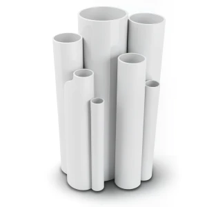 مواسير UPVC ضغط 6 بار قطر خارجي 250 مم سمك 7.3 مم لون أبيض