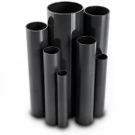 مواسير UPVC جدول 80 مقاس ½ 1 إنش سمك 5.10 مم لون أسود