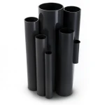 مواسير UPVC جدول 80 مقاس ½ 1 إنش سمك 5.10 مم لون أسود