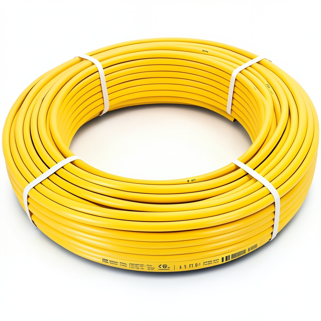 HDPE Pipes PE 100 Pressure 20 Bar Outside Diameter 110 mm Thickness 12.3 mm Yellow | NEPROPLAST