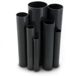 مواسير UPVC ضغط اسمي 16 بار قطر خارجي 280 مم سمك 20.8 مم لون اسود