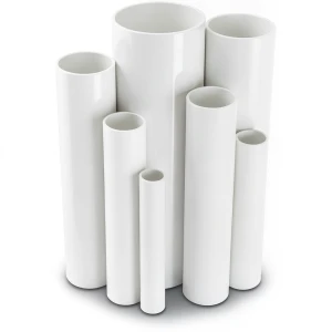 مواسير UPVC ضغط 16 بار قطر خارجي 250 مم سمك 18.6 مم لون أبيض