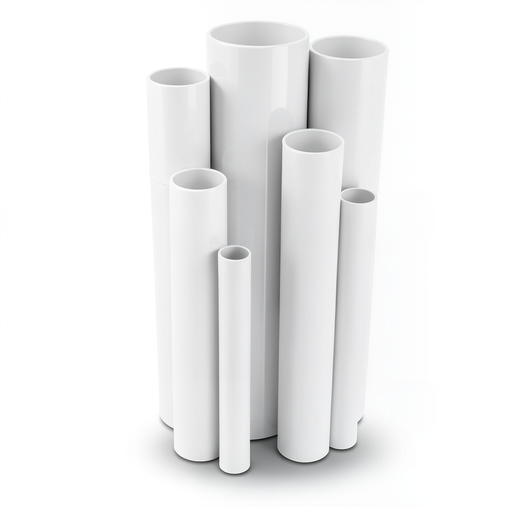 UPVC Pipes Pressure 16 Bar Outside Diameter 280 mm Thickness 20.8 mm White