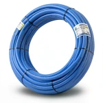 HDPE Pipes PE 100 Pressure 20 Bar Outside Diameter 110 mm Thickness 12.3 mm Blue | NEPROPLAST