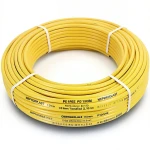 HDPE Pipes PE 100 Pressure 20 Bar Outside Diameter 110 mm Thickness 12.3 mm Yellow | NEPROPLAST
