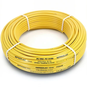 HDPE Pipes PE 100 Pressure 20 Bar Outside Diameter 110 mm Thickness 12.3 mm Yellow | NEPROPLAST
