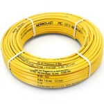 HDPE Pipes PE 80 Pressure 16 Bar Diameter 110 mm Thickness 12.3 mm Yellow | NEPROPLAST