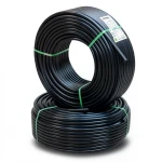 أنابيب HDPE PE 80 ضغط 16 بار قطر خارجي 125 مم سمك 14 مم لون أسود | نيبروبلاست