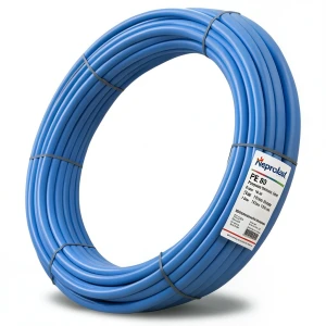 أنابيب HDPE نيبروبلاست PE 80 ضغط 16 بار قطر خارجي 125 مم سمك 14 مم لون أزرق | نيبروبلاست