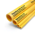 مواسير HDPE نيبروبلاست PE 100 ضغط 20 بار قطر خارجي 225 مم سمك 25.2 مم لون أصفر | نيبروبلاست