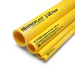 مواسير HDPE PE 100 ضغط 20 بار قطر خارجي 180 مم سمك 20.1 مم لون أصفر | نيبروبلاست