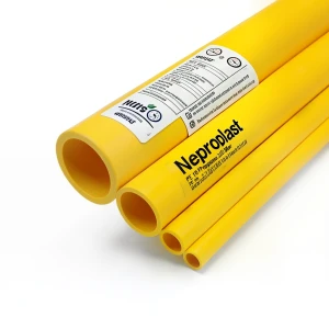Neproplast HDPE Pipes PE 100 Pressure 20 Bar Outside Diameter 225 mm Thickness 25.2 mm Yellow | NEPROPLAST