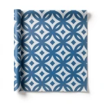 German Wall Covering 10m x 0.53m Blue, Model 524703